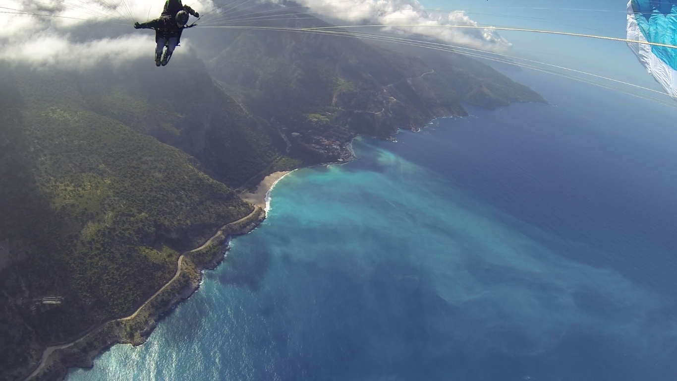 Training über Wasser