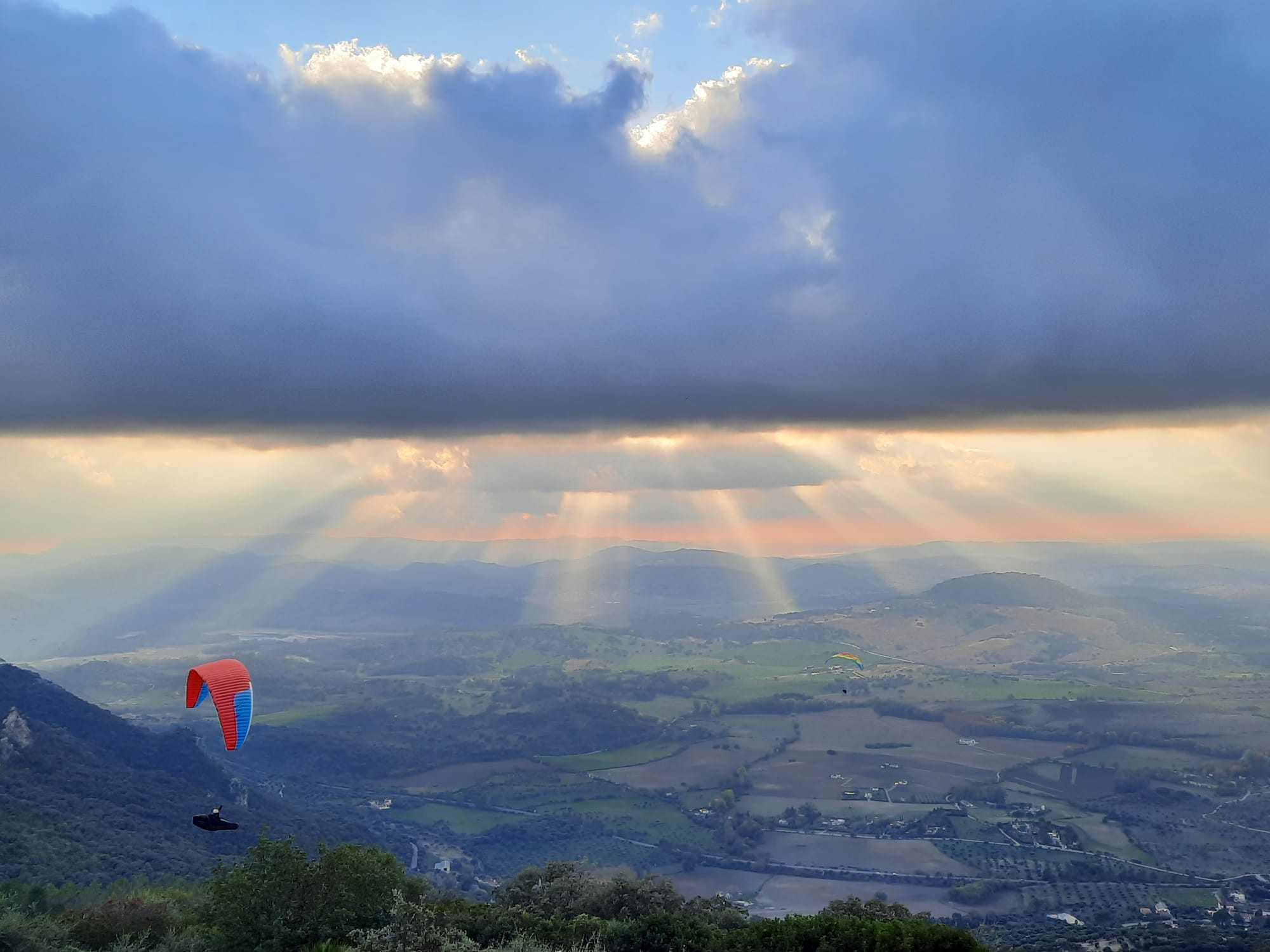 Fantastische Stimmung am Abend